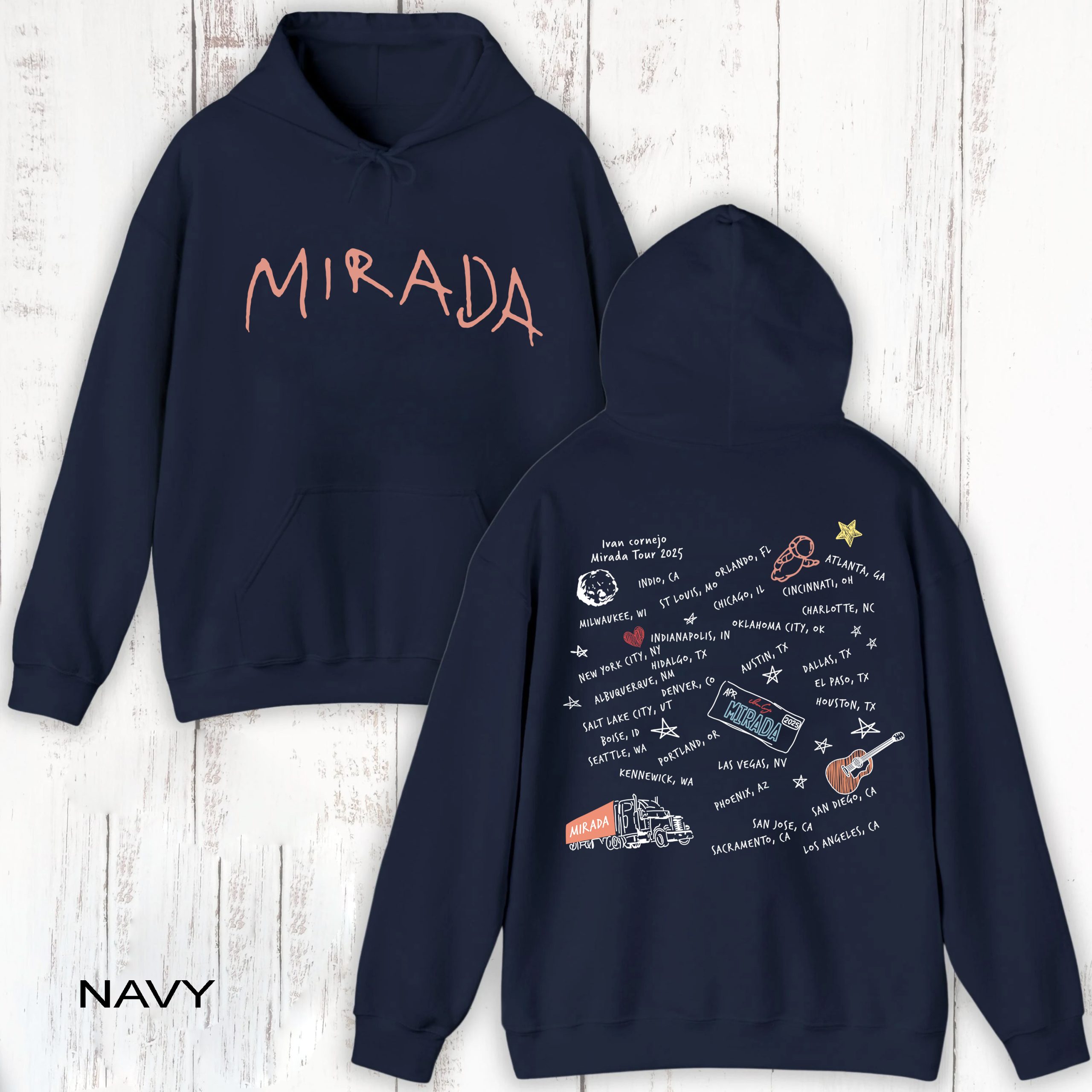 Ivan Cornejo 2025 Mirada Tour Hoodie 3