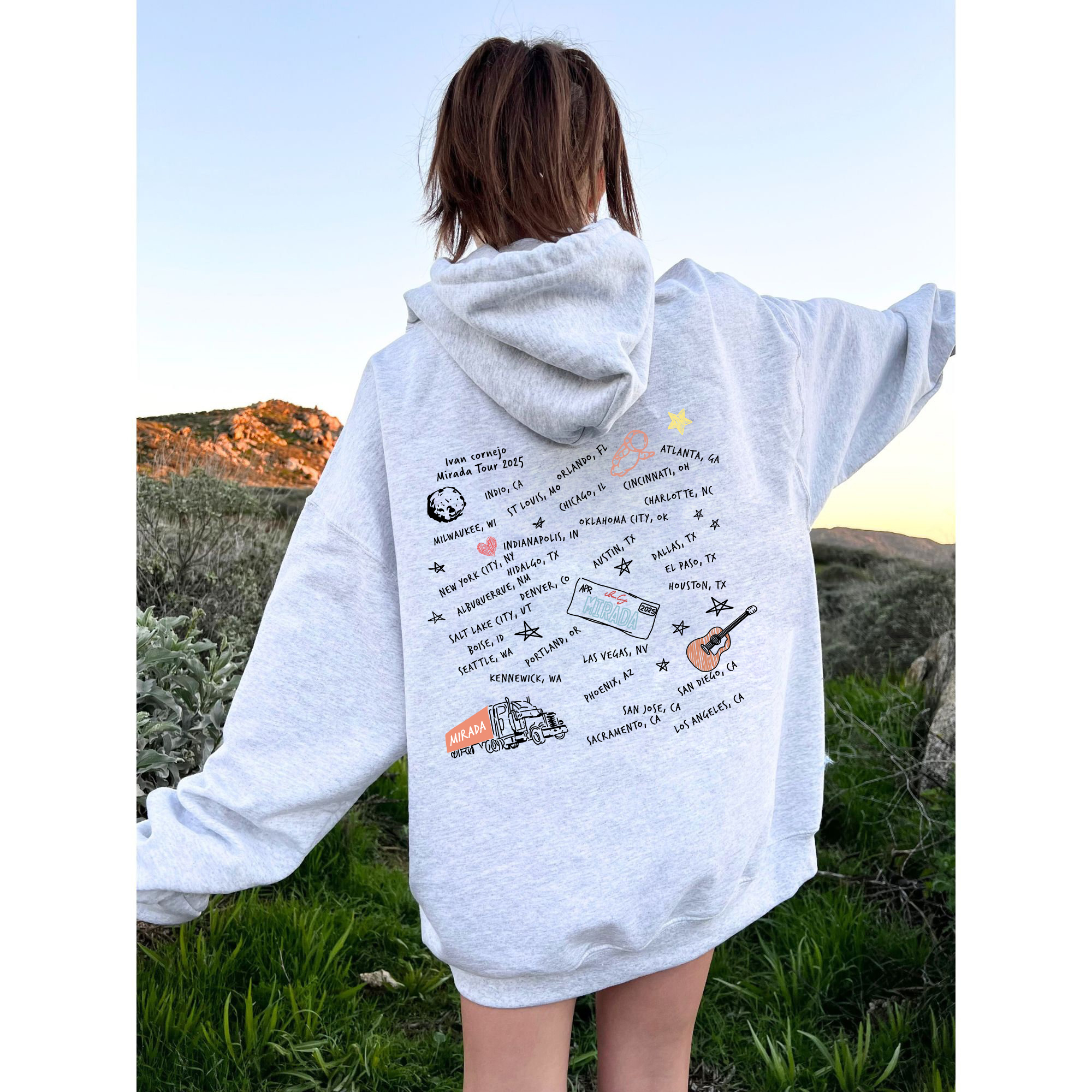 Ivan Cornejo 2025 Mirada Tour Hoodie 4