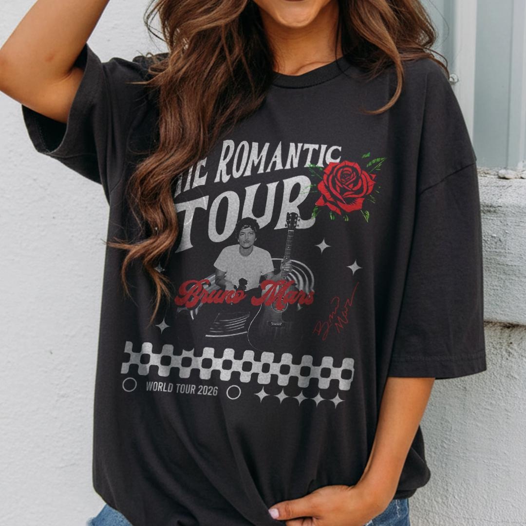 Romantic World Tour 2026 T Shirt 3