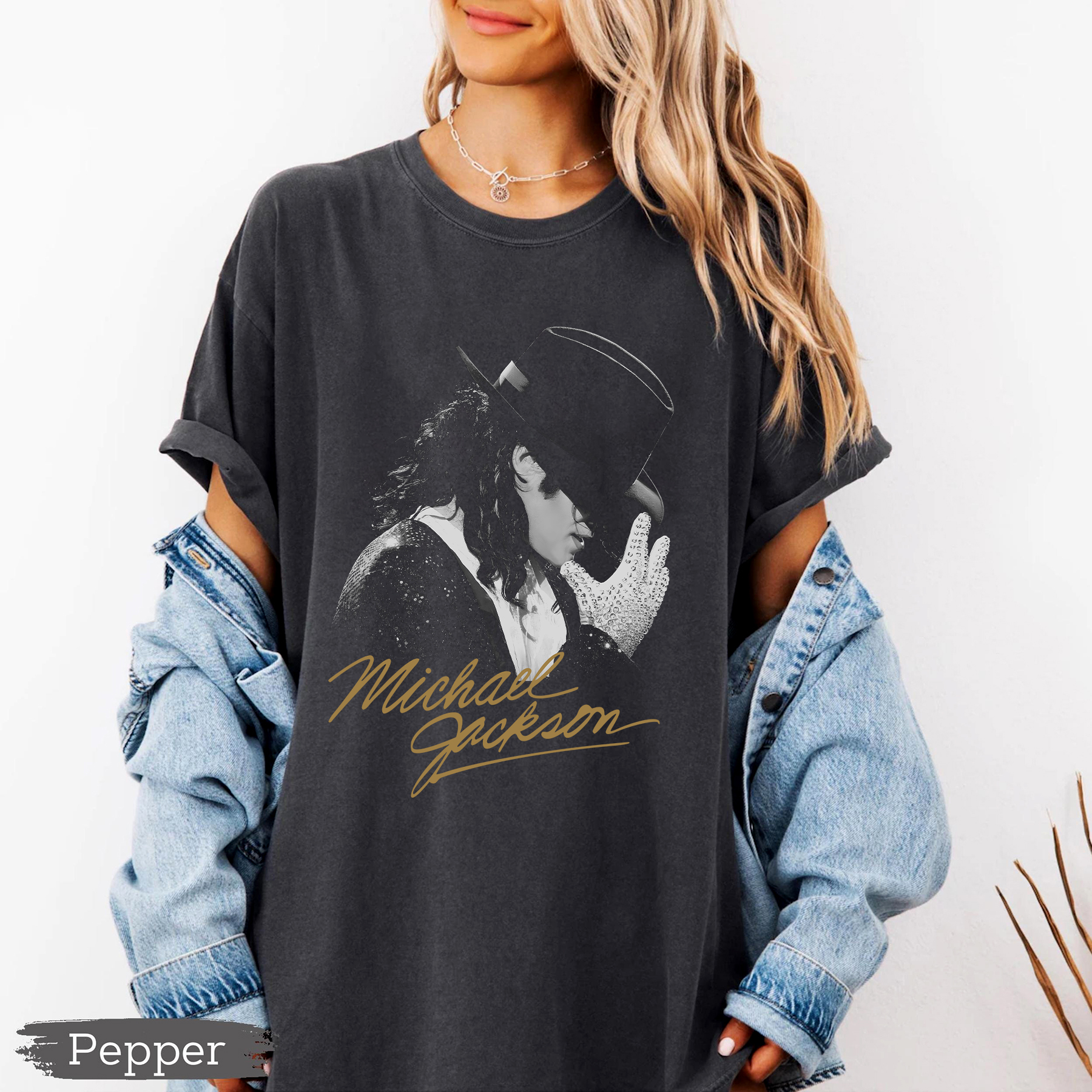 Vintage 90s Styles Michael Jackson Comfort Colors T-shirt , King Of Pop Shirt, Michael Jackson Glove Graphic Tee, MJ Fans Gifts (1)