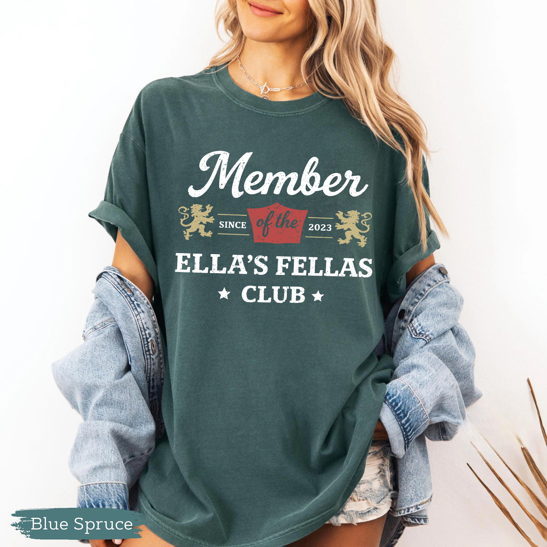 Ellas Fellas Club T-shirt, Western Country Concert Graphic Shirt, Vintage Rodeo Music Fan Tee,, Gift For Her Him (2)
