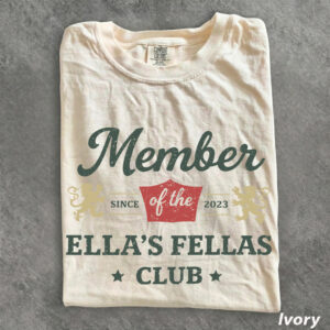 Ellas Fellas Comfort Colors T-shirt, Retro Western Tee