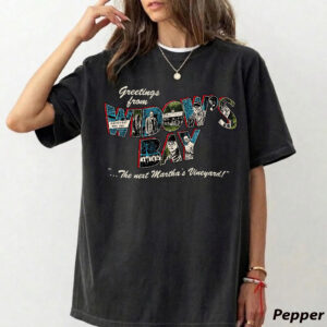 Greetings From Widow's Bay Horror Movie Vintage Comfort Colors Shirt
