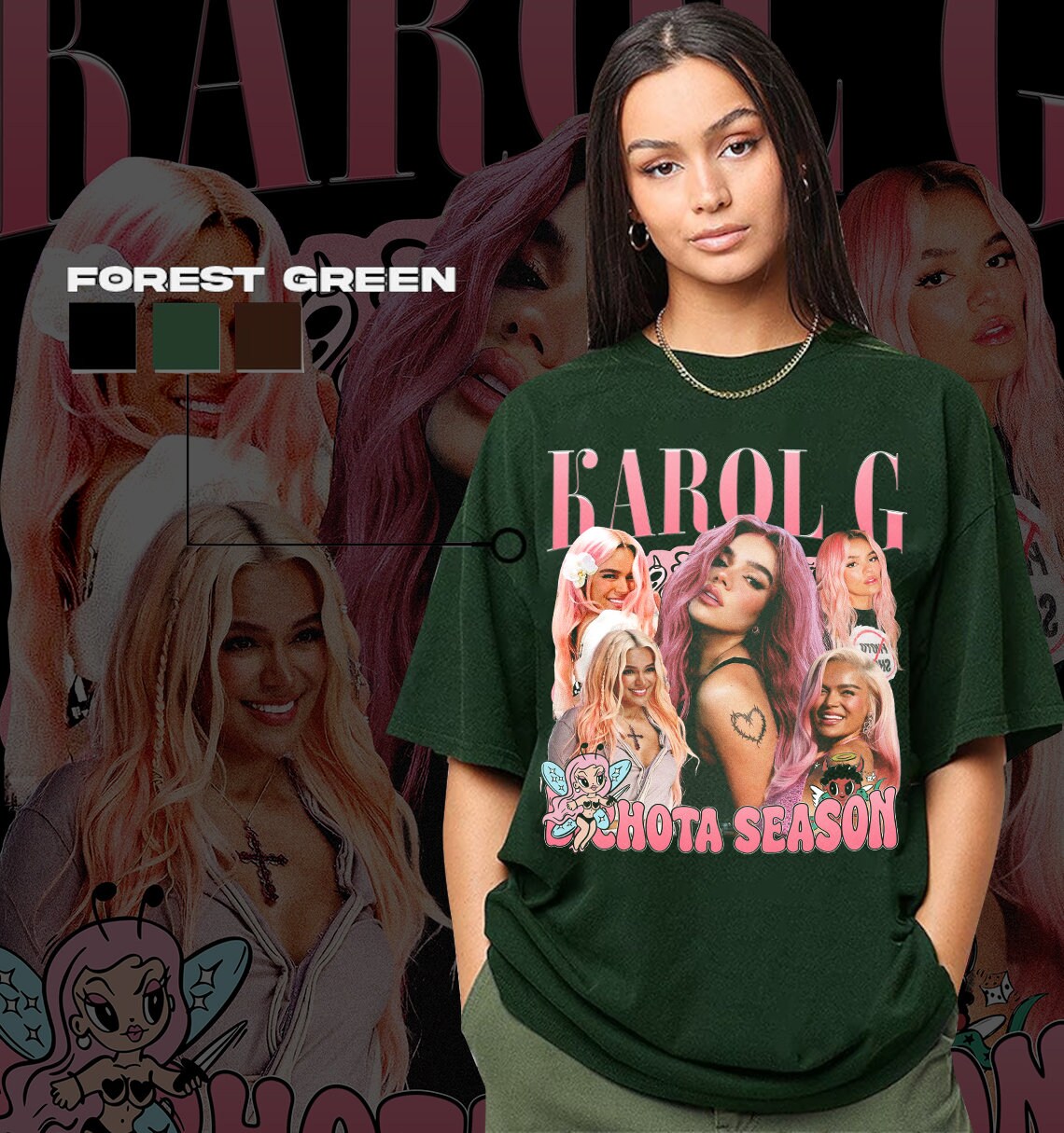 Karol G Bichota Season Tour Shirt (7)