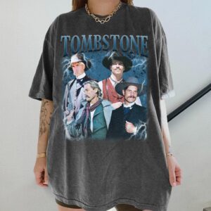 Tombstone Movie Shirt, Retro Bootleg Comfort Colors Tee