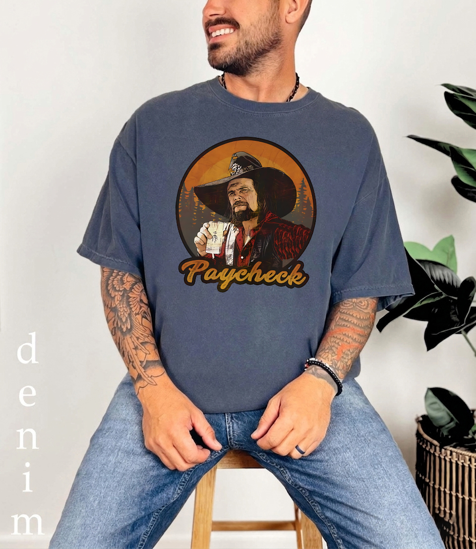 Vintage Johnny Paycheck T-shirt (1)