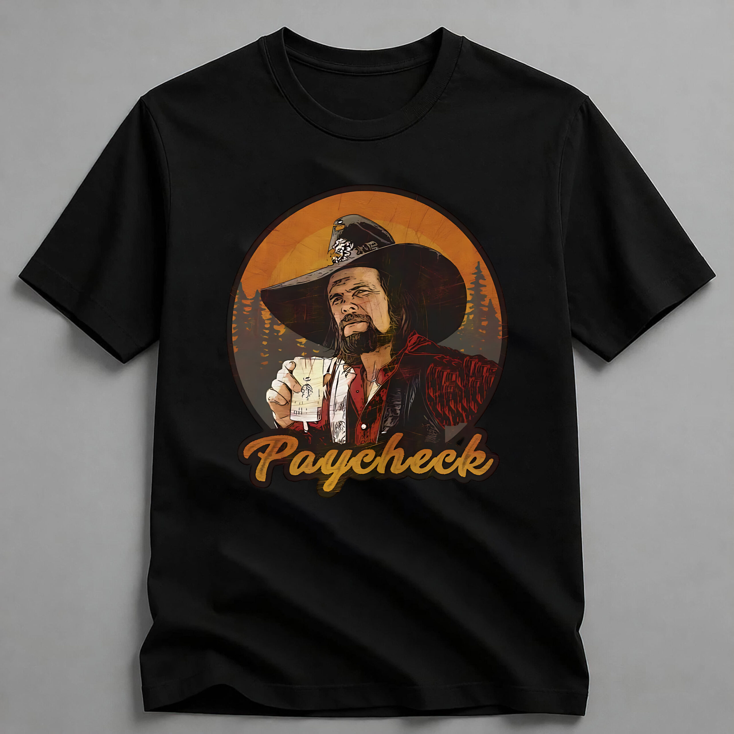 Vintage Johnny Paycheck T-shirt (2)