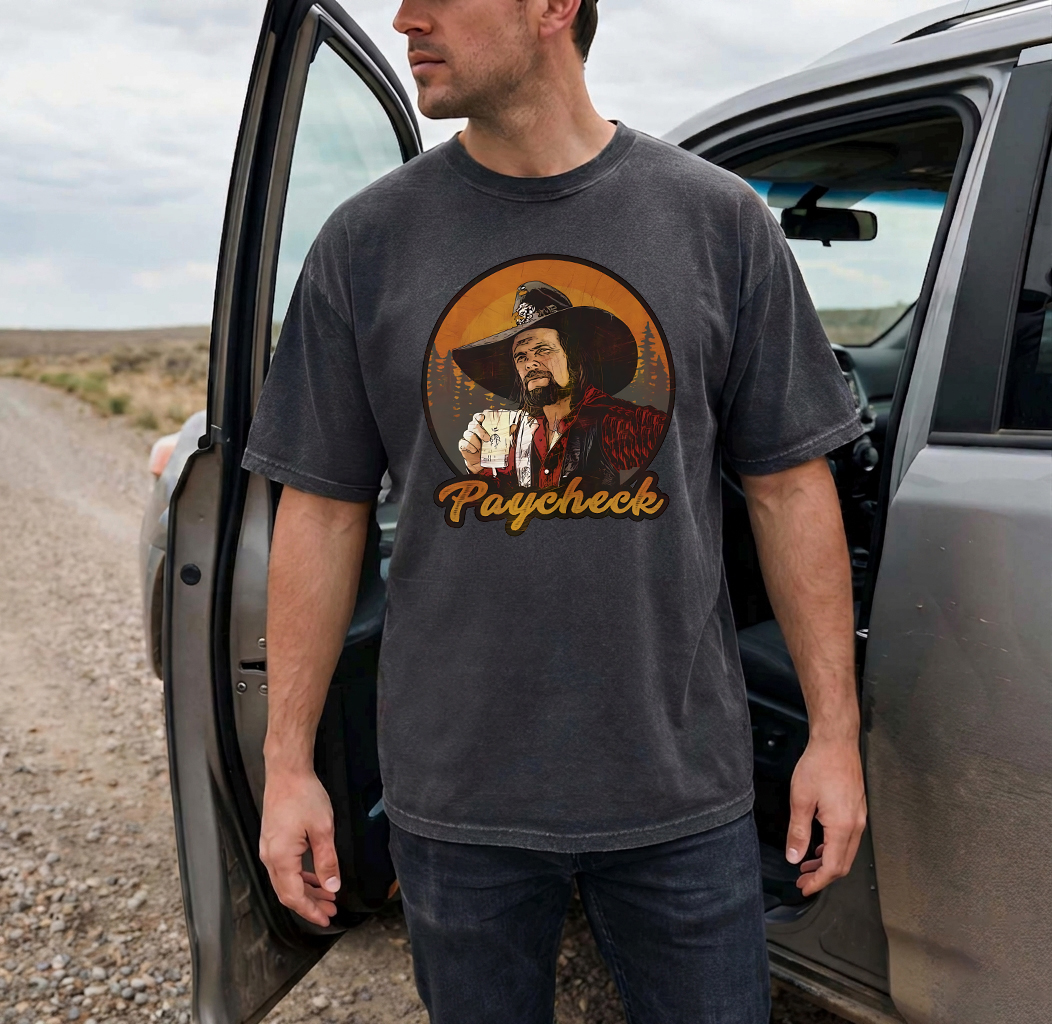 Vintage Johnny Paycheck T-shirt (3)