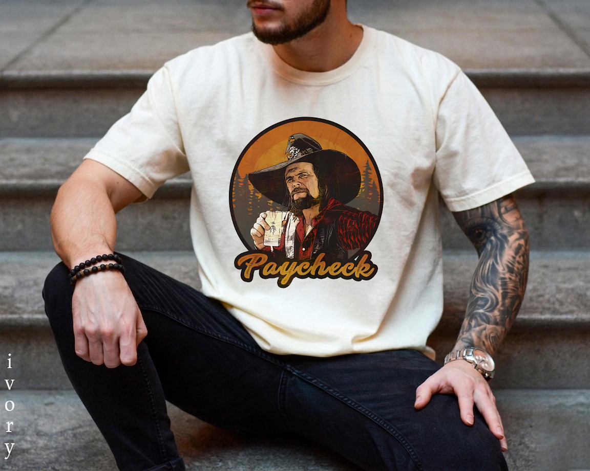 Vintage Johnny Paycheck T-shirt (4)