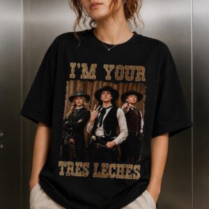 I'm Your Tres Leches Shirt, Indiana Fever Caitlin Clark Lexie Hull Sophie Cunningham Western WNBA Basketball Fan Tee