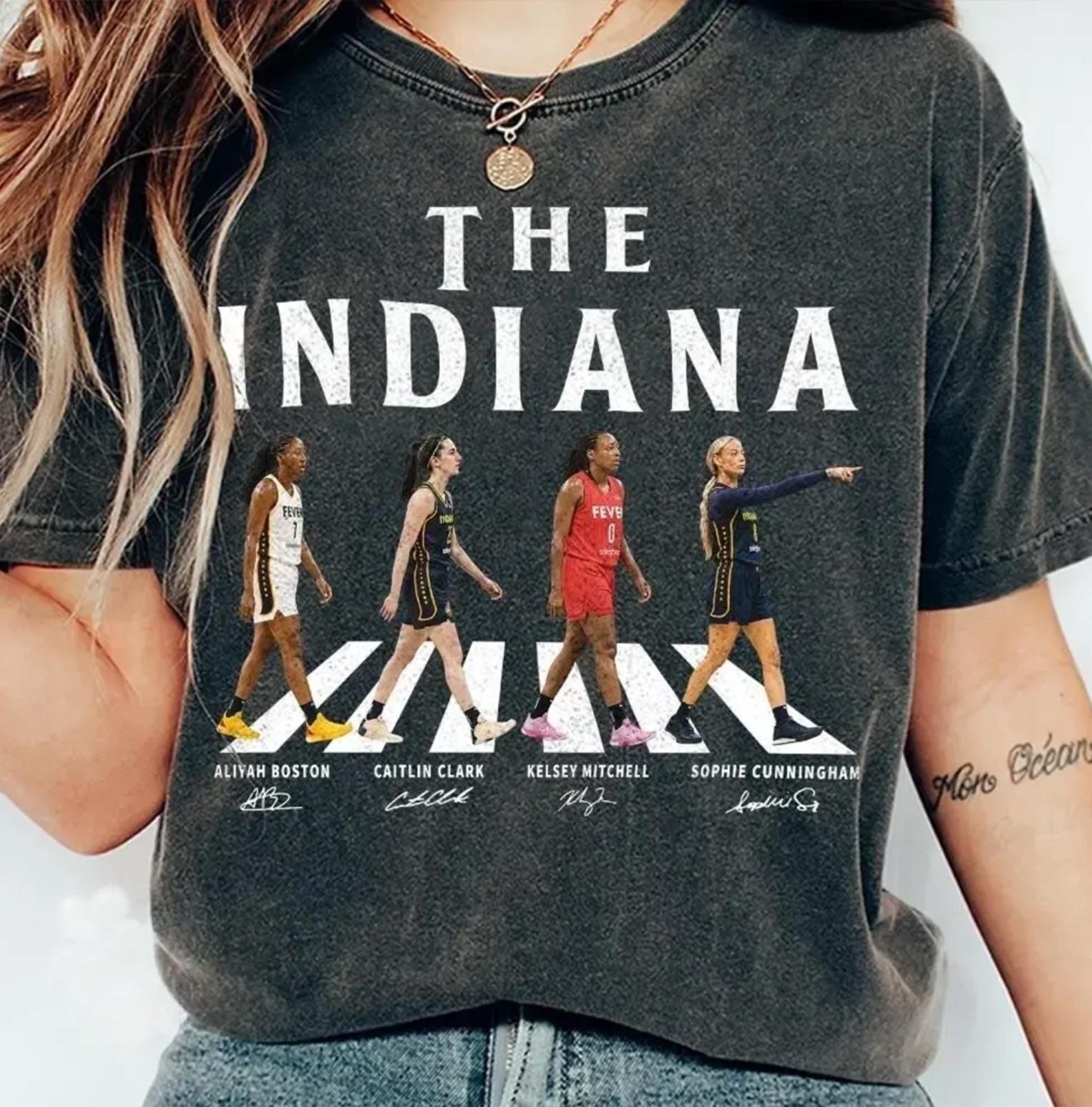 Indiana Fever Abbey Road Shirt (1)