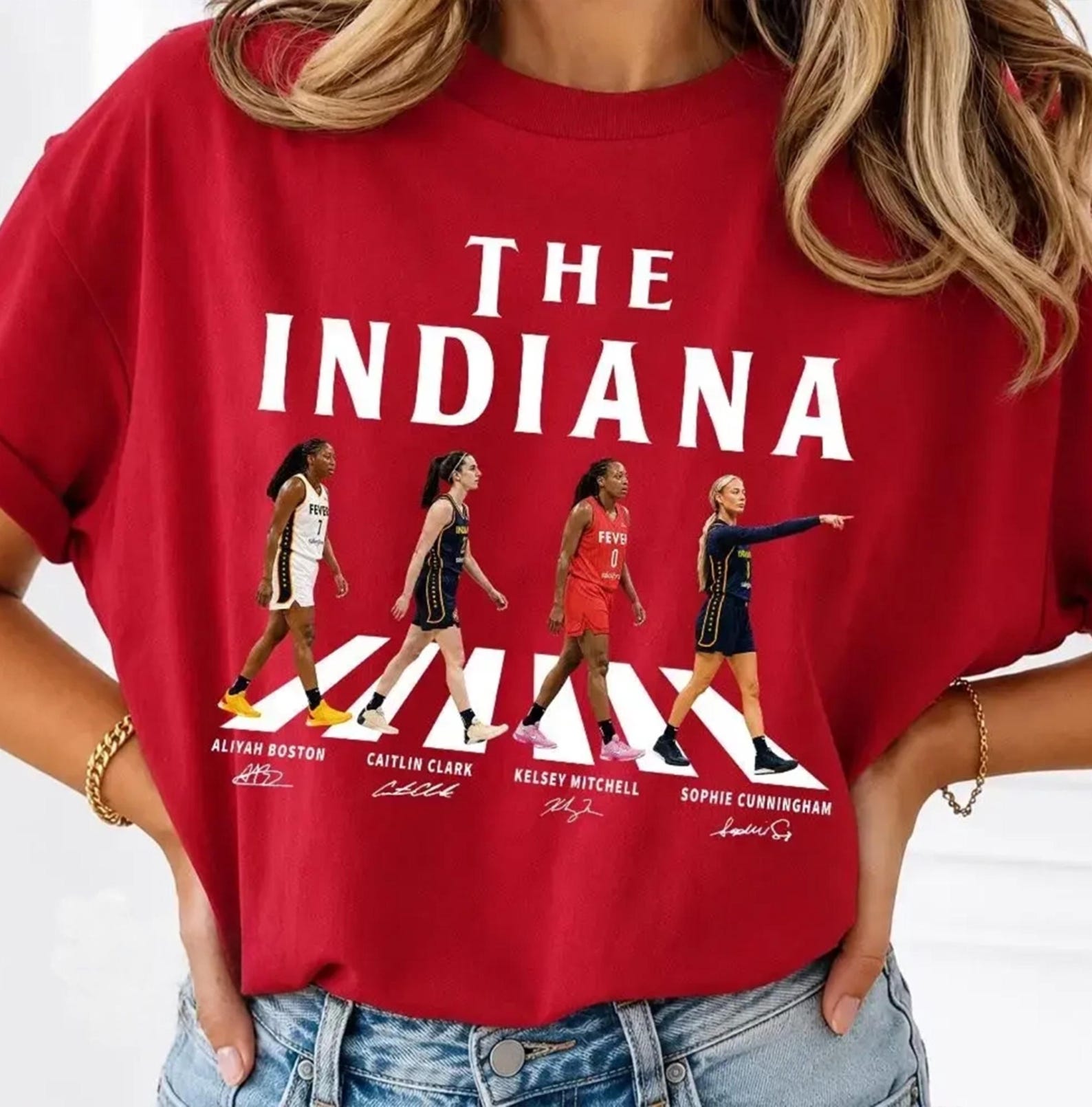 Indiana Fever Abbey Road Shirt (2)