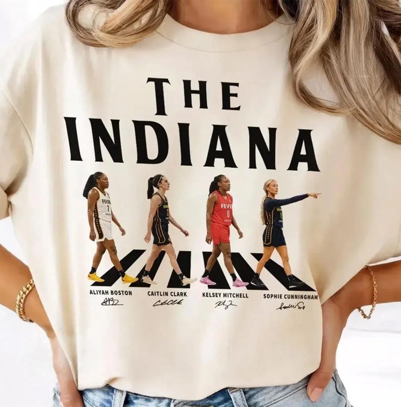 Indiana Fever Abbey Road Shirt (3)