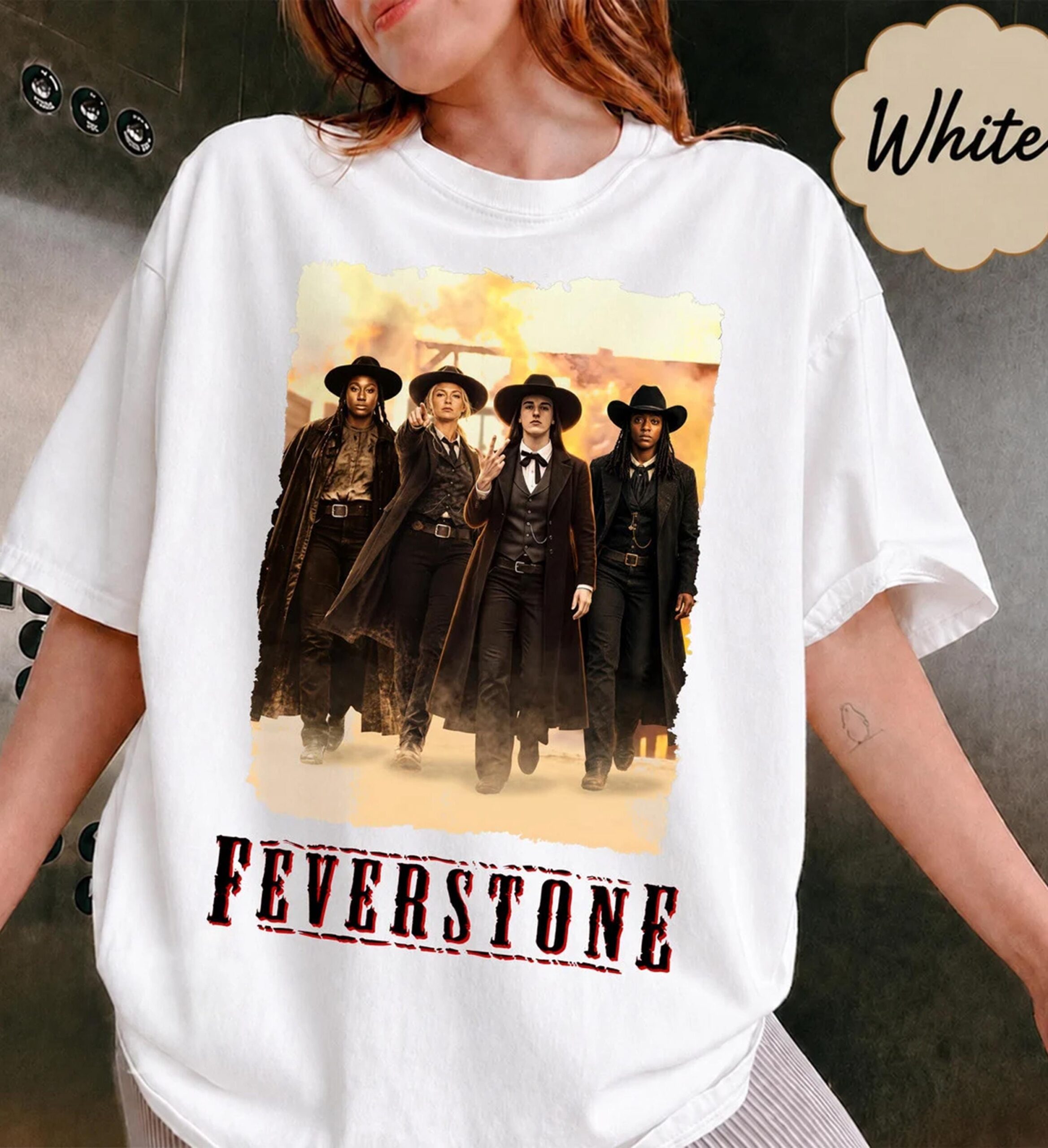 Indiana Fever Feverstone Shirt, Caitlin Clark Lexie Hull Western Tee (2)