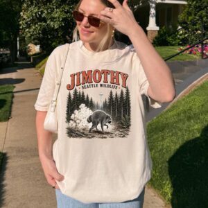 Jimothy Raccoon Shirt, Viral Seattle Raccoon Tee