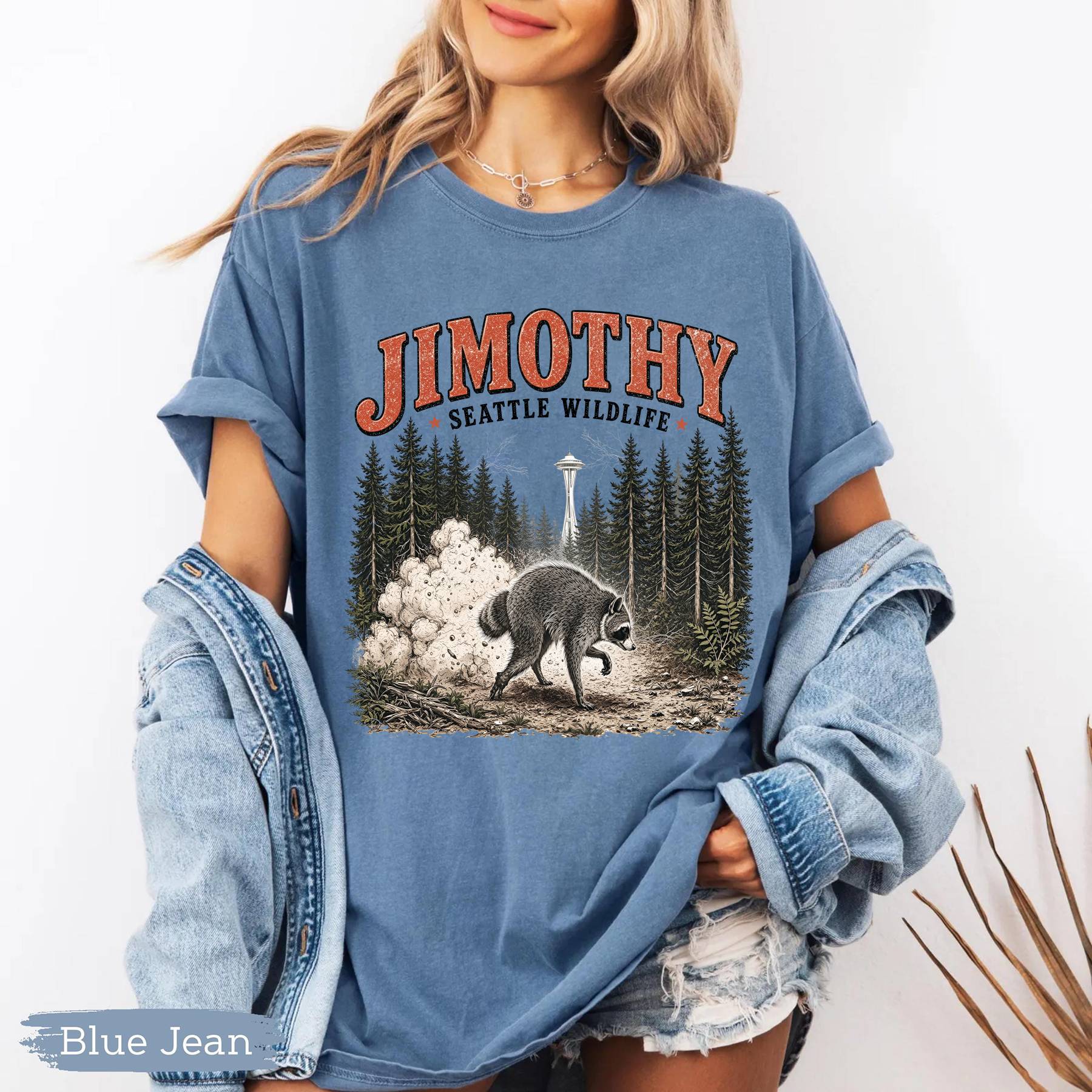 Jimothy Raccoon Shirt, Viral Seattle Raccoon Tee (3)