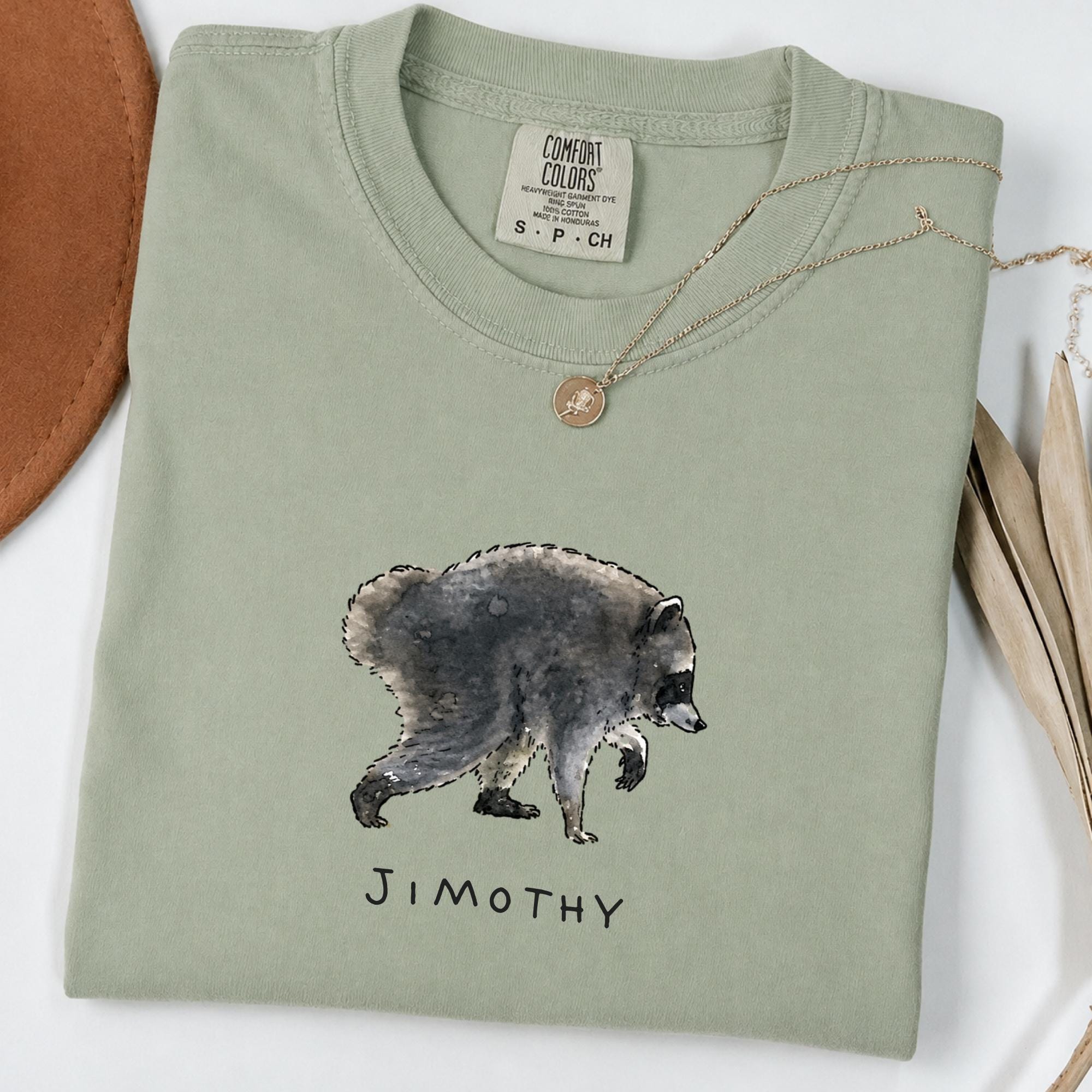 Jimothy Raccoon Viral Tee, Cute Raccoon Shirt (3)