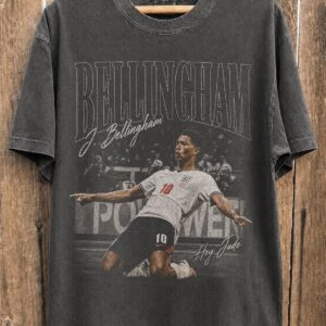 Jude Bellingham T-Shirt, England Football Tee