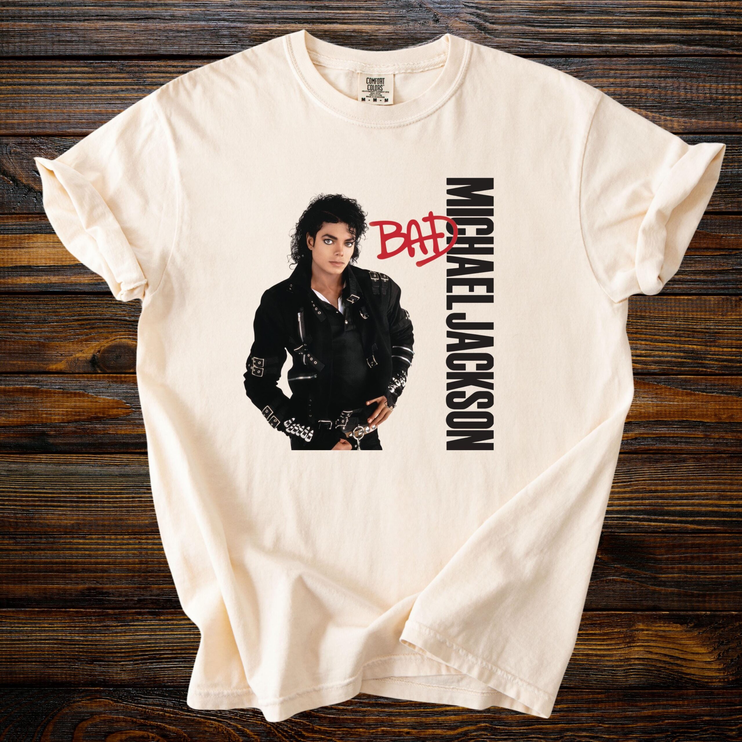 Michael Jackson Bad Comfort Colors Shirt (1)