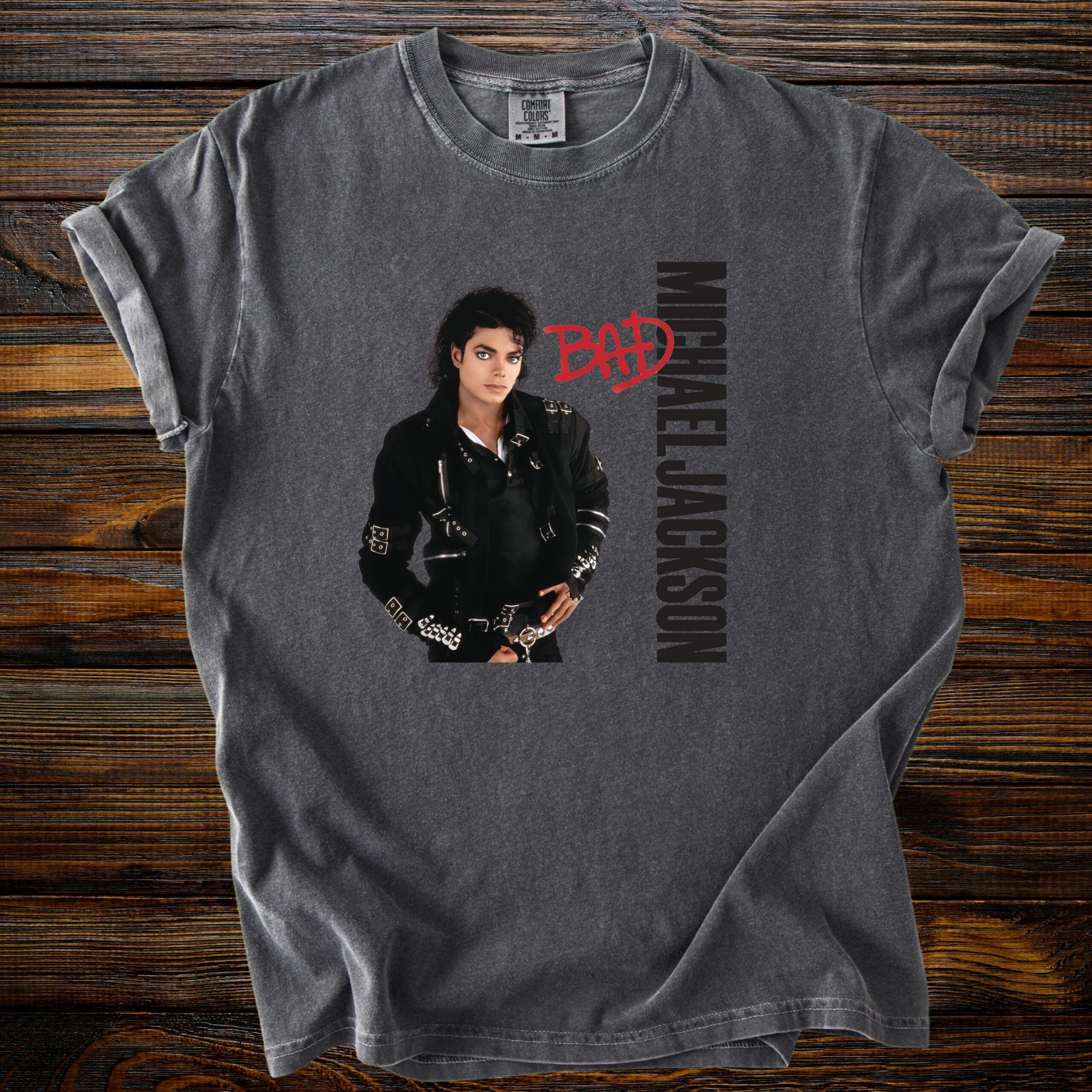 Michael Jackson Bad Comfort Colors Shirt (3)