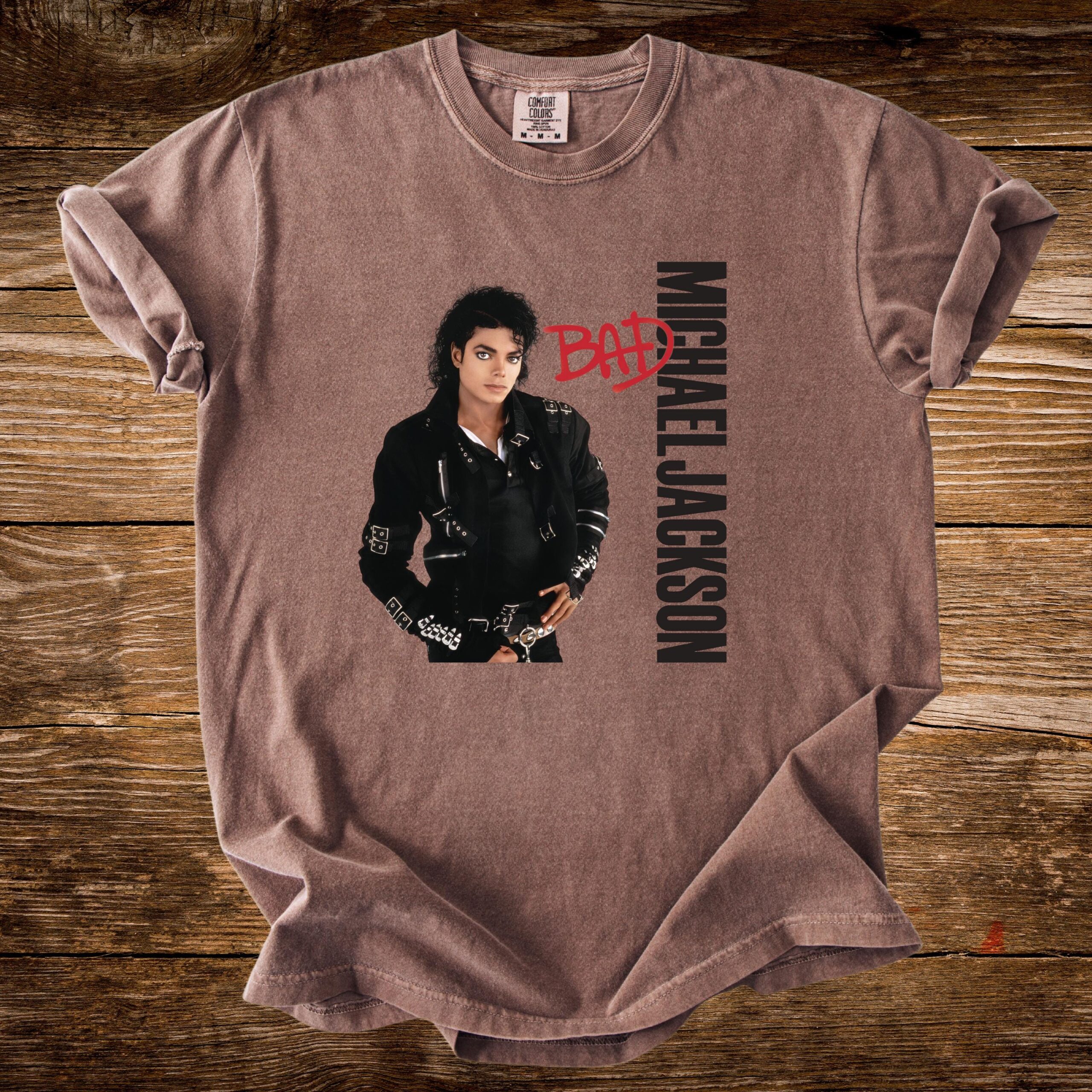 Michael Jackson Bad Comfort Colors Shirt (4)