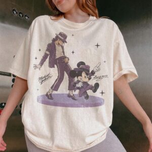 Michael Jackson Mickey Mouse Shirt, Vintage Disney Music Tee,