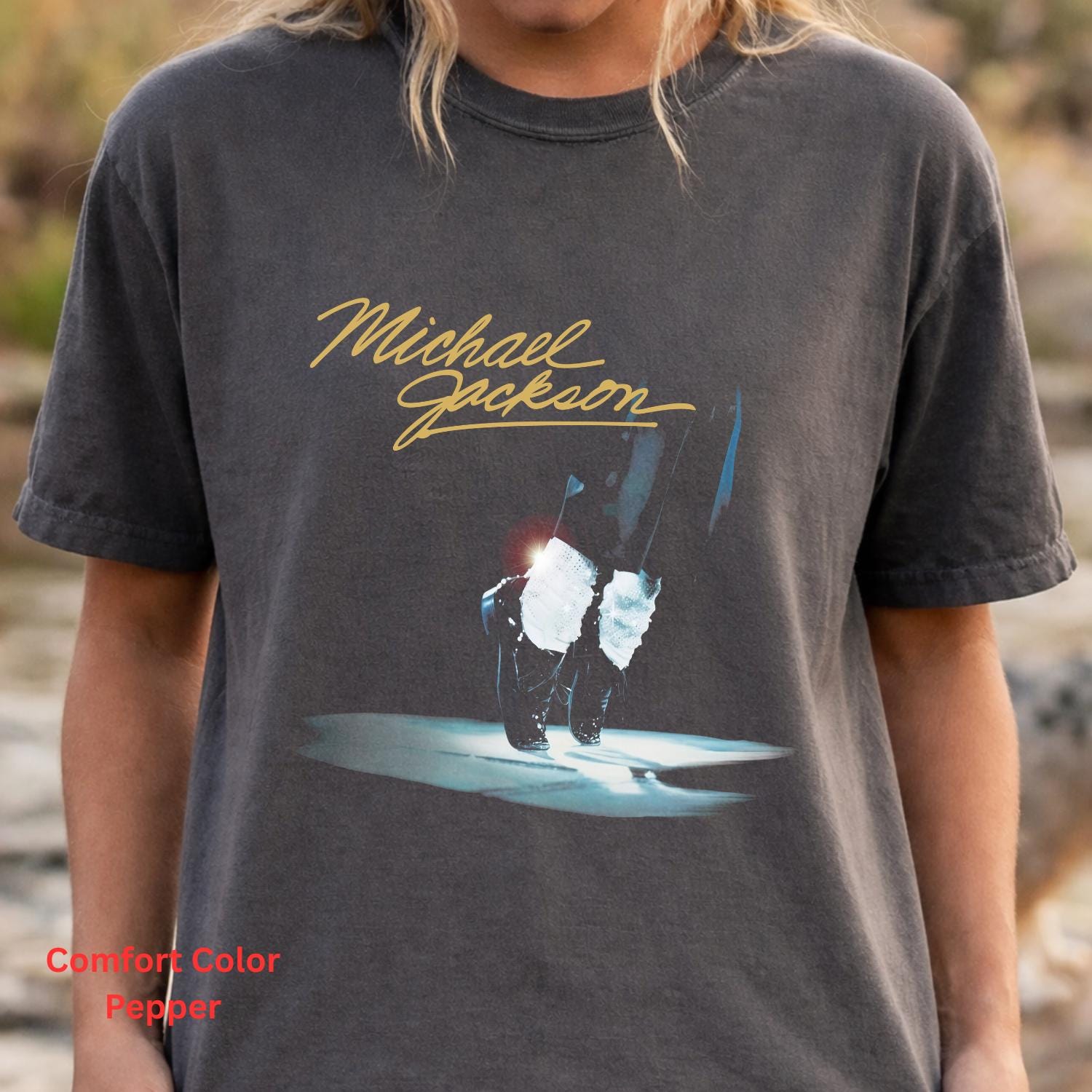 Michael Jackson Vintage Graphic T-Shirt, Unisex Cotton Tee (1)