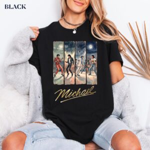 Michael Movie Apparel 80s Dance Icon Pop Legend Shirt