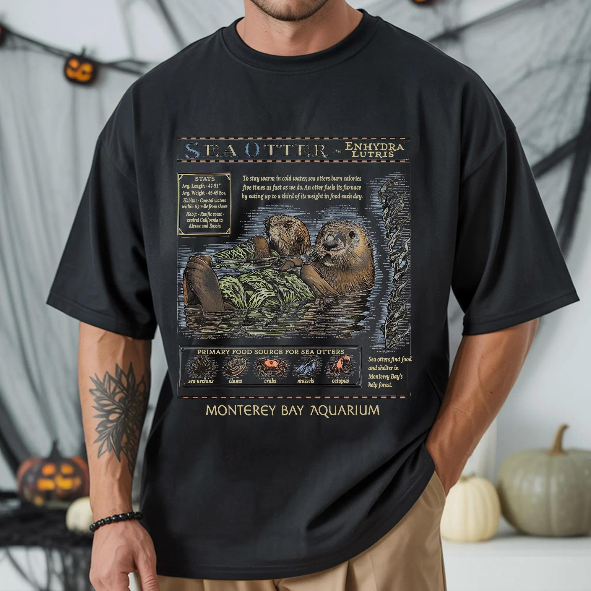 Monterey Bay Aquarium Otter Shirt (2)