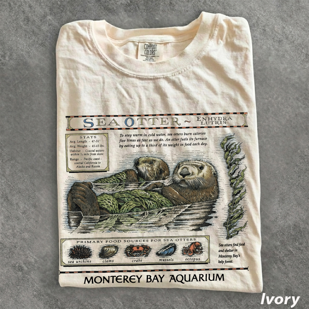 Monterey Bay Aquarium Otter Shirt (3)