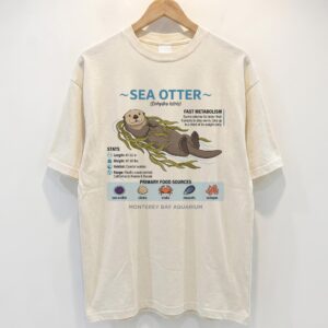 Monterey Bay Aquarium Shirt, Sea Otters Graphic Tee