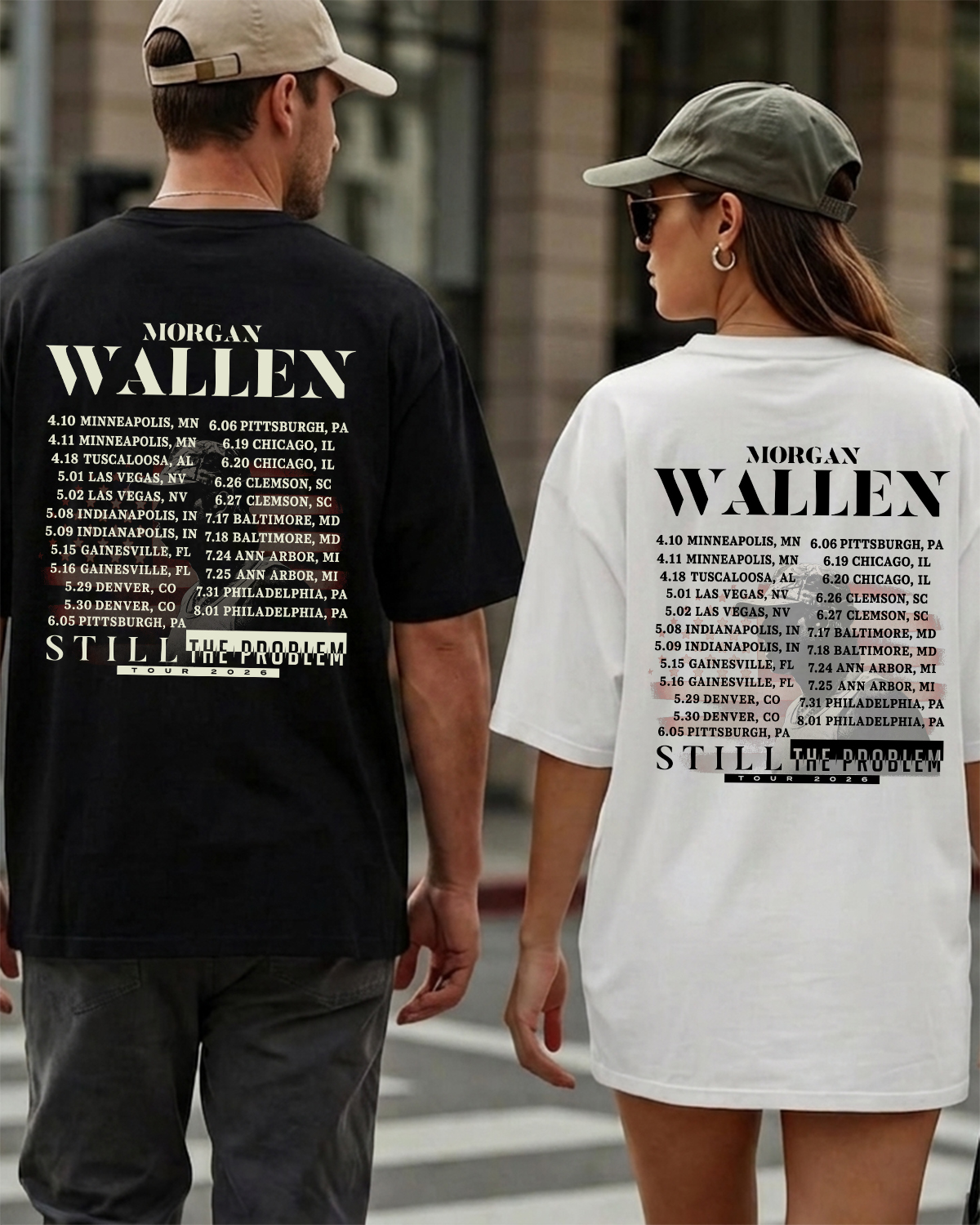Morgan Wallen Still The Problem Tour 2026 Comfort Colors Double Sided Shirt (2)