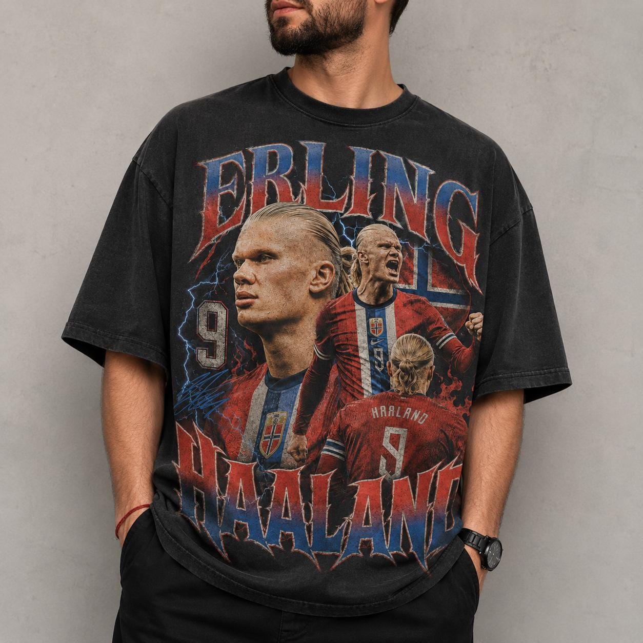 Viking Vintage Soccer T-Shirt, Norway Football Fan Tee, Retro Sports Shirt (5)
