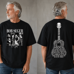 Bob Seger Rock Band Shirt, Vintage Classic Rock Graphic Tee