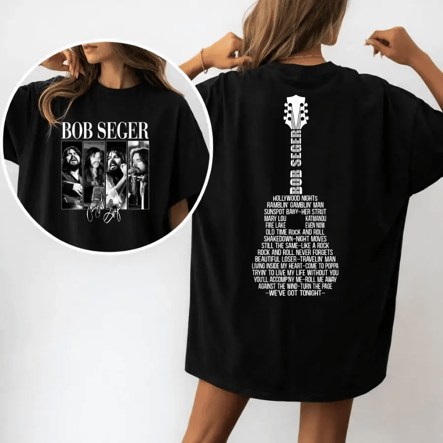 Bob Seger Rock Band Shirt, Vintage Classic Rock Graphic Tee (2)