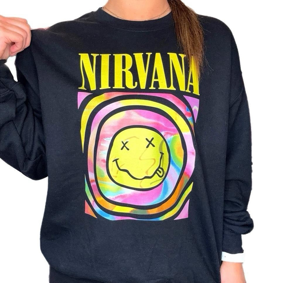 Nirvana Smile Sweatshirt (2)