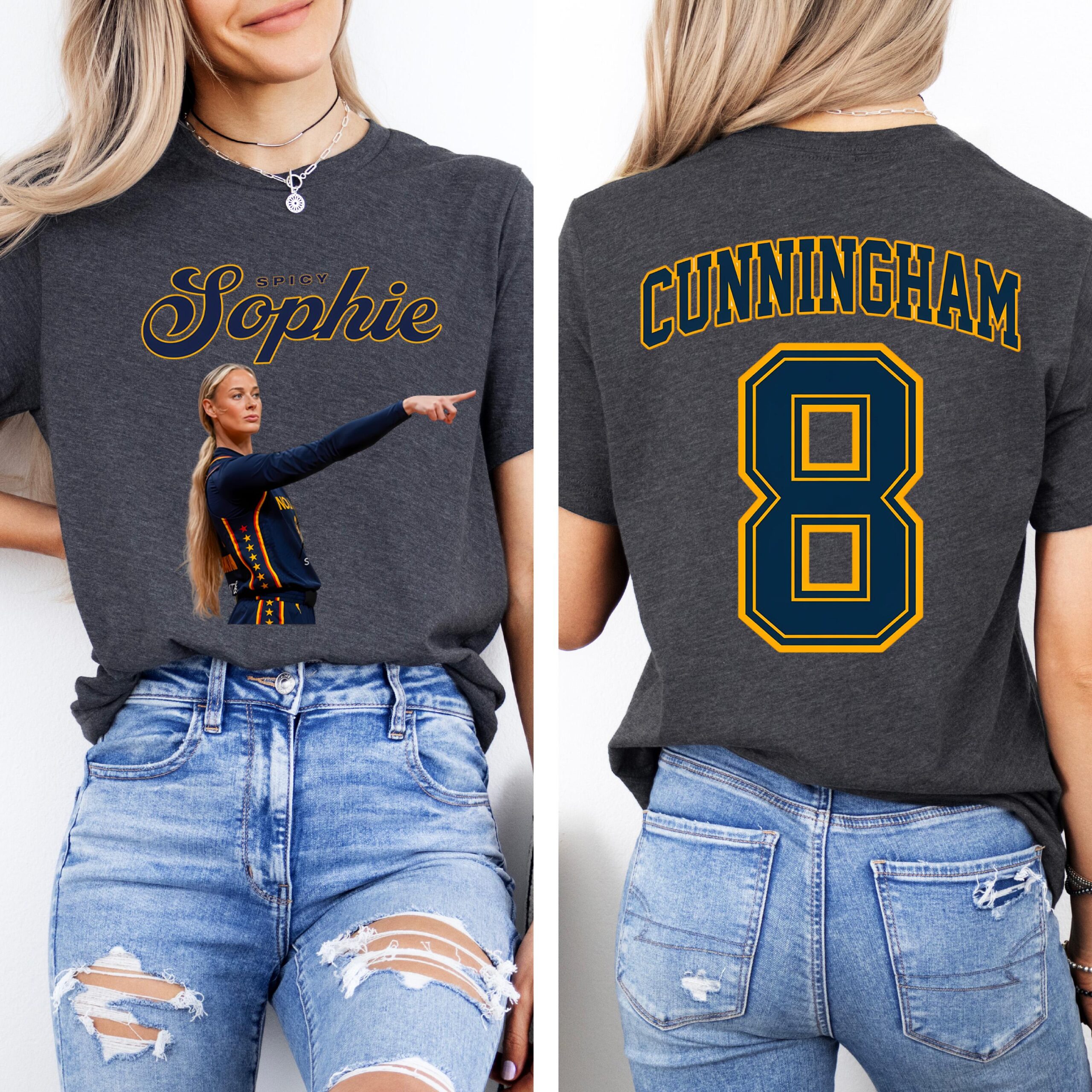 Shirt Spicy Sophie Cunningham 8 Fan Tee (3)