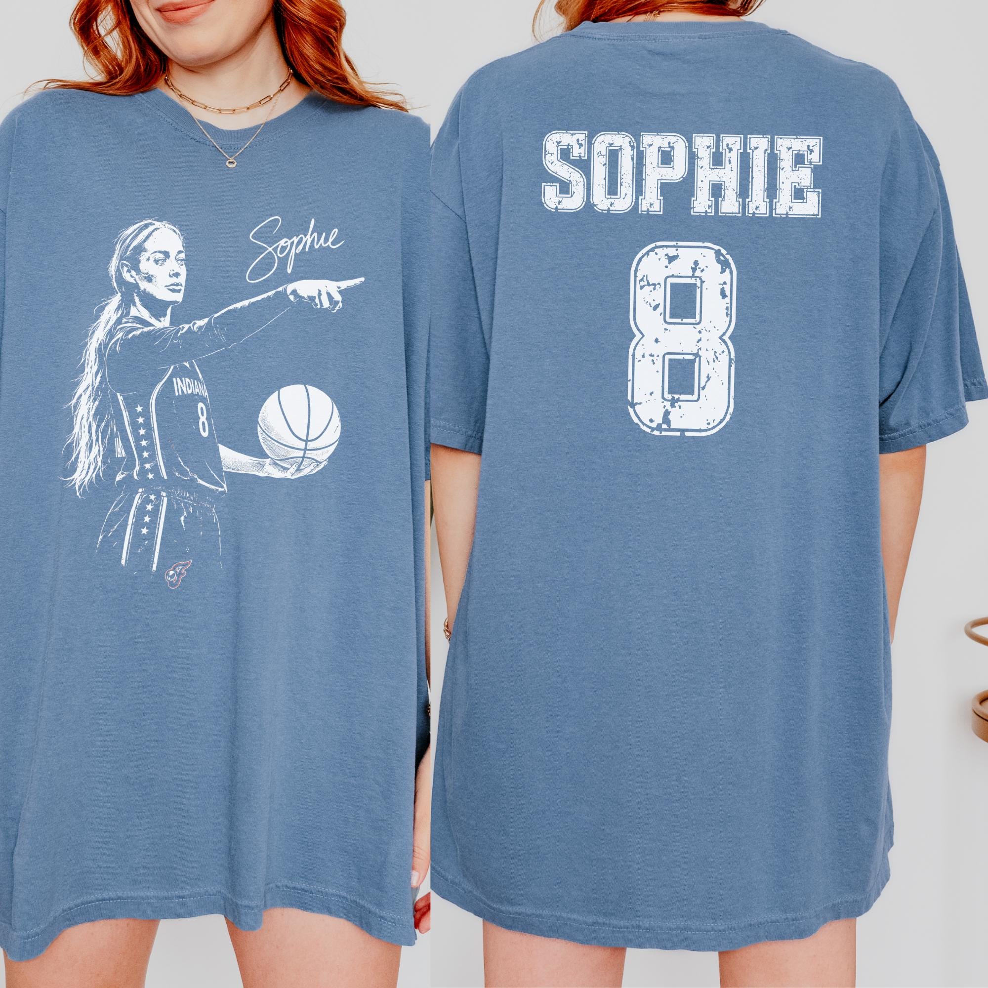 Sophie Cunningham Point Signature Basketball Shirt, Front and Back Printed (2)