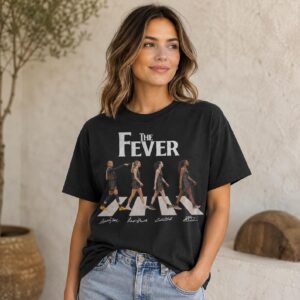 The Fever Abbey Road Shirt, Clark Cunningham Hull Boston Women’s Basketball Vintage T-Shirt