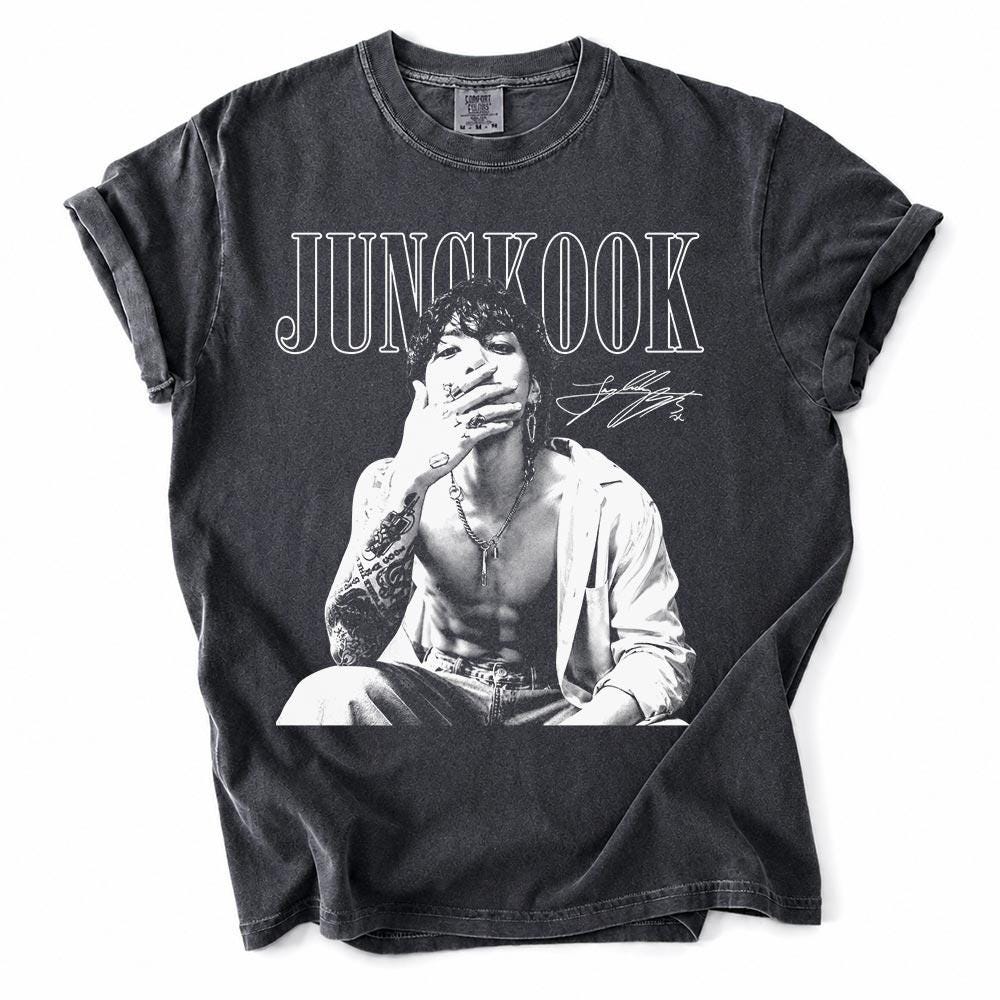 Vintage Bangtan Shirt, Kpop Jungkook, Jimin, Suga, V, Jin, J-Hope, RM BTS Arirang World Tour (8)