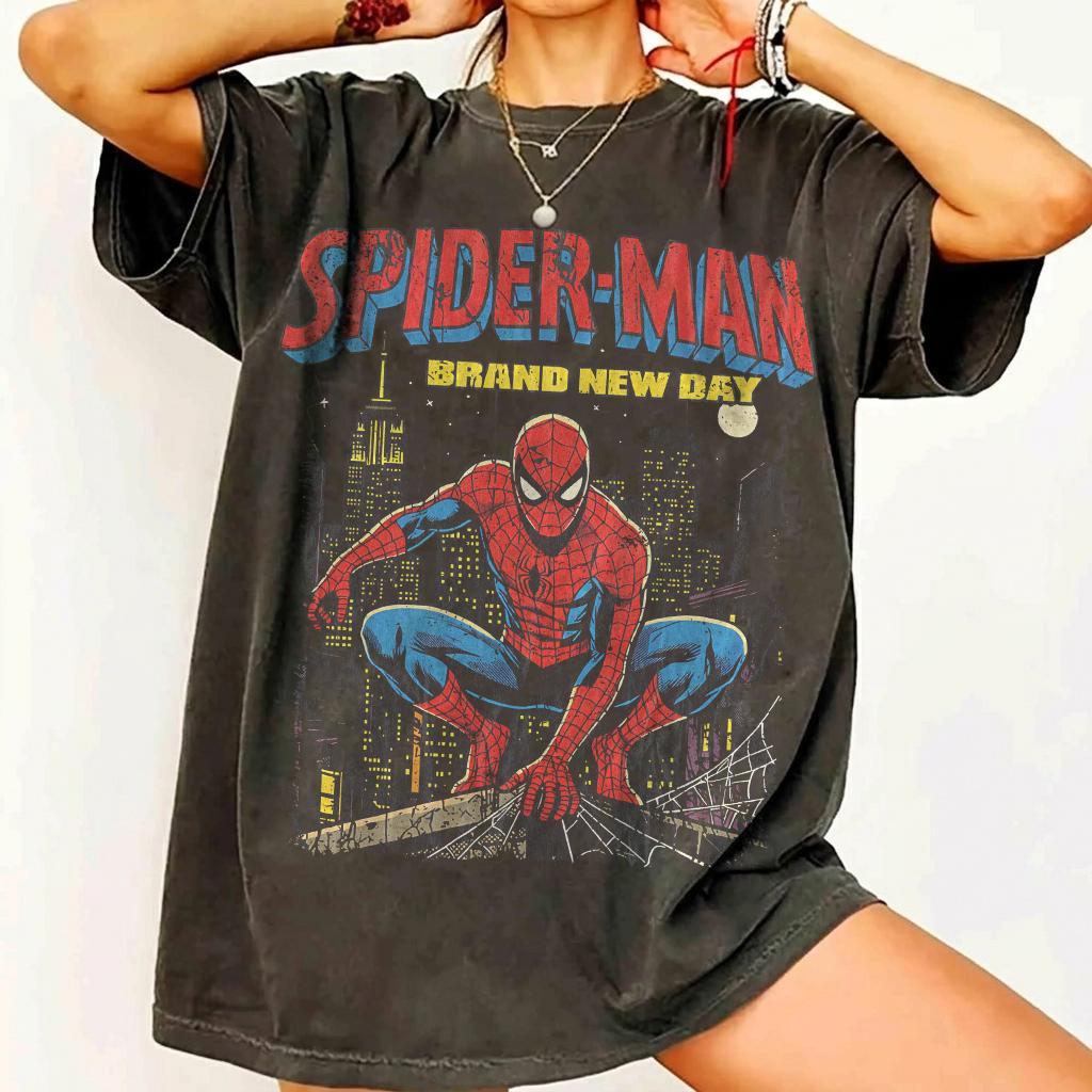 Vintage Spider Man Brand New Day Shirt (2)