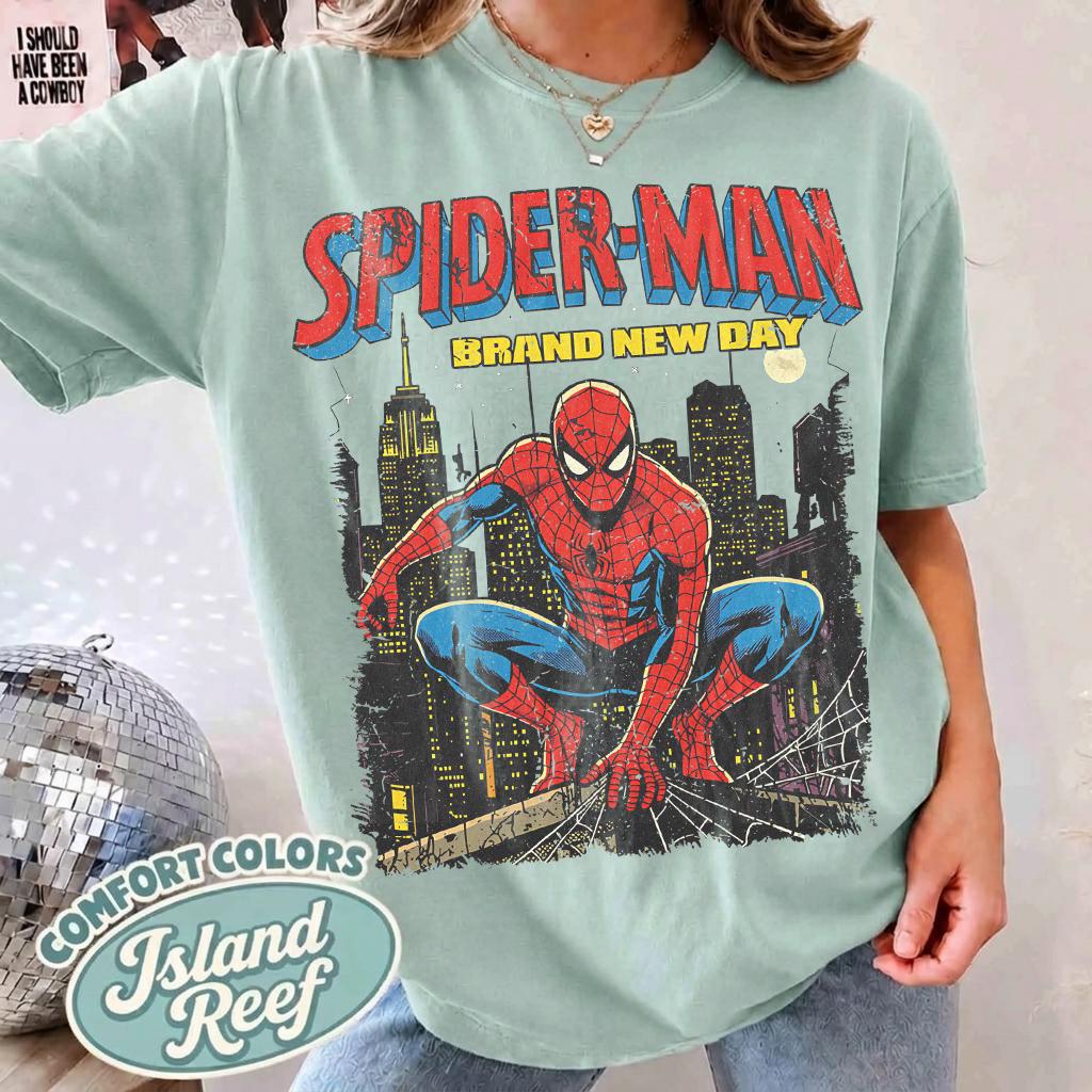 Vintage Spider Man Brand New Day Shirt (4)