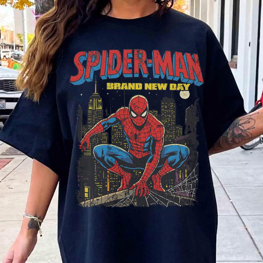 Vintage Spider Man Brand New Day Shirt (5)