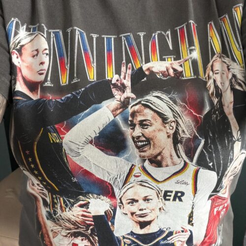 Sophie Cunningham Basketball Graphic Vintage Comfort Colors Shirt photo review