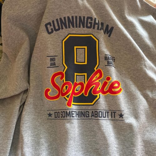 Retro Sophie Cunningham Sweatshirt: Indiana Basketball Fan Gift photo review