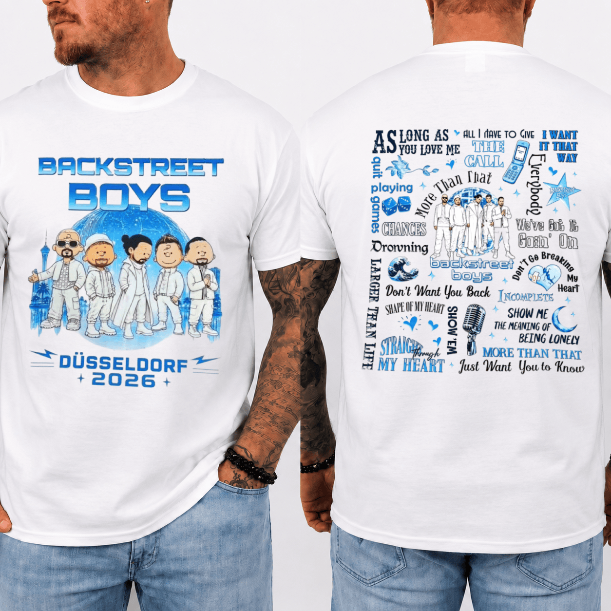 Backstreet Boys Düsseldorf 2026 Shirt
