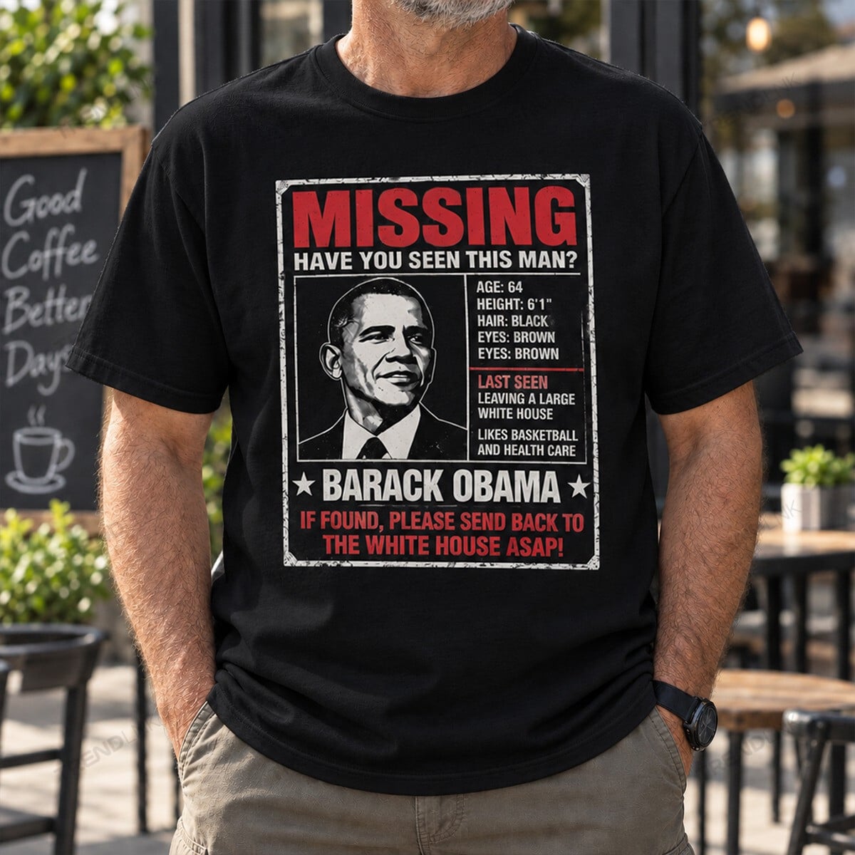 Missing Barack Obama Shirt