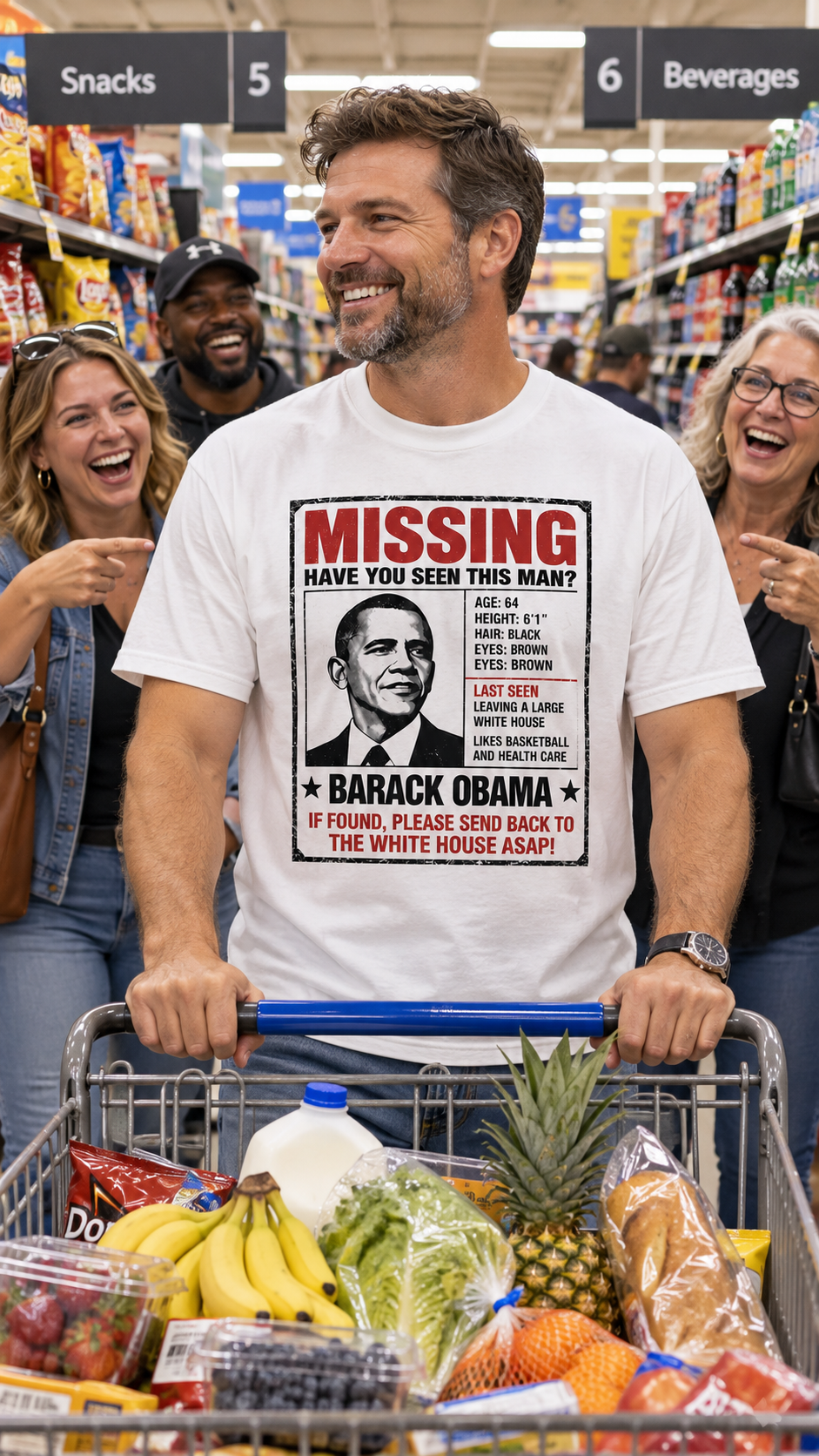 Missing Barack Obama Shirt
