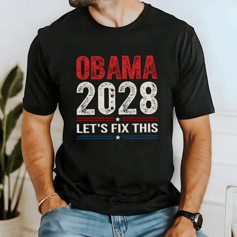 Obama 2028 Let's Fix This Shirt (1)