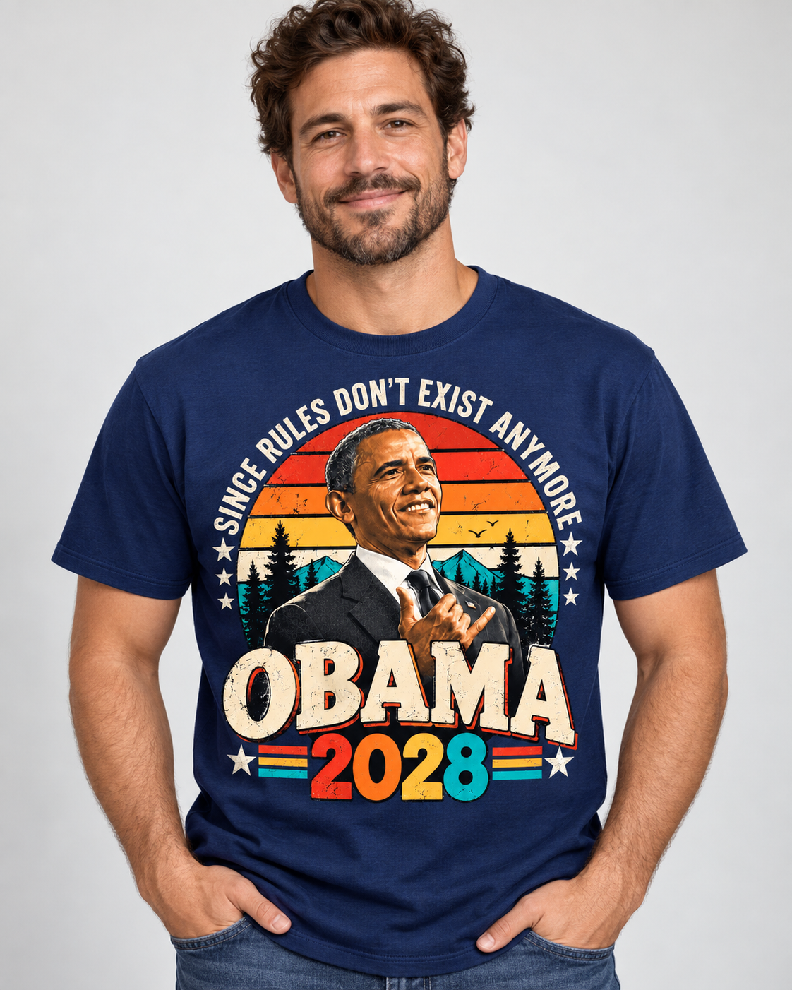 Obama 2028 Since The Rules Don’t Exist Anymore Shirt (1)
